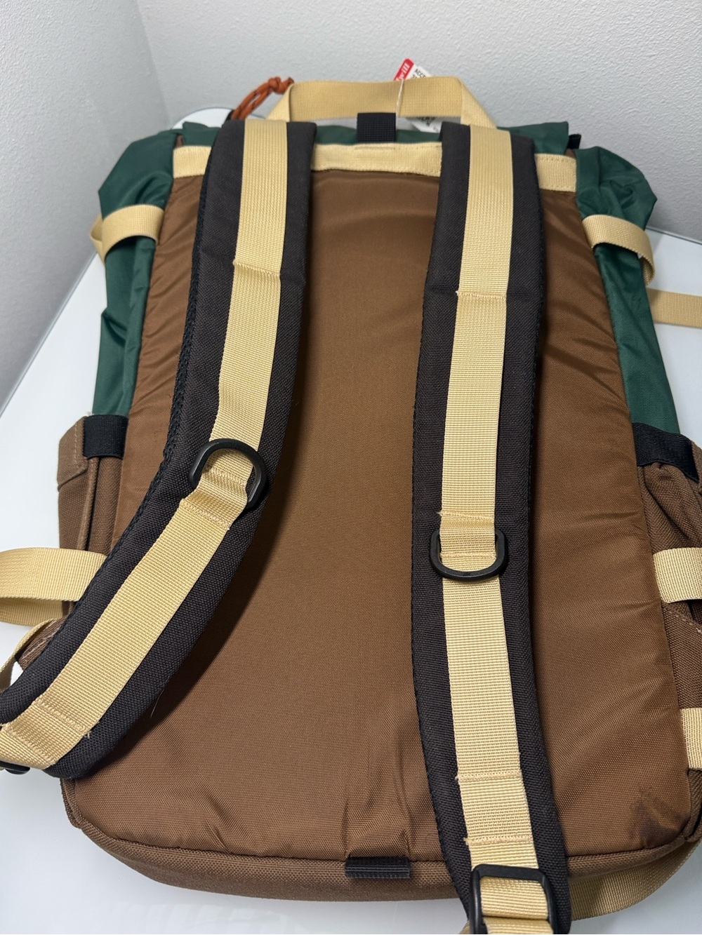 Topo Designs Rover Pack Classic 20L Backpack - Forest Green / Cocoa Brown - Picture 6 of 10